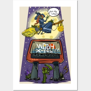 Witch Way Posters and Art